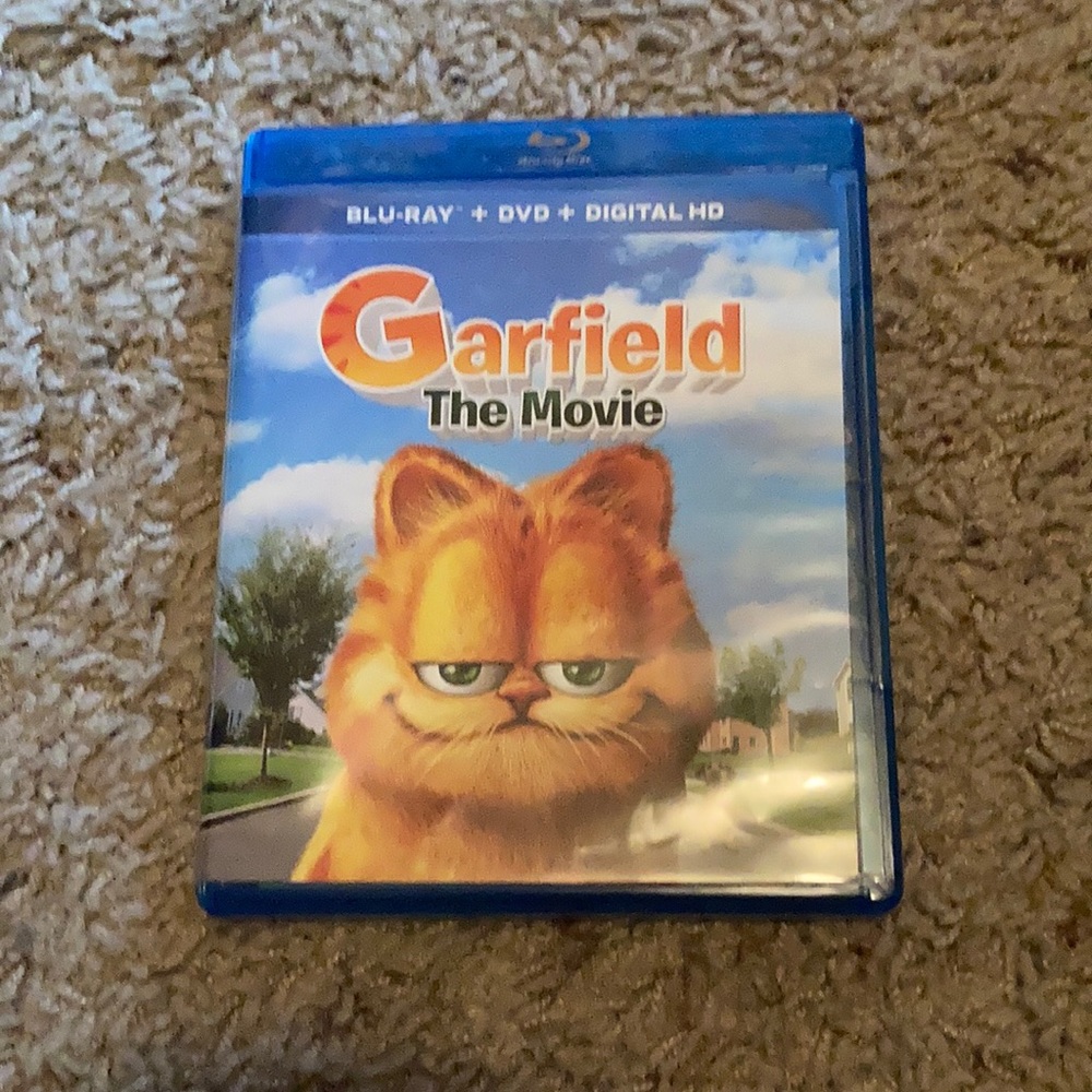 Garfield the movie ble-ray dvd combo